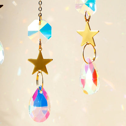 Crystal Moon Suncatcher