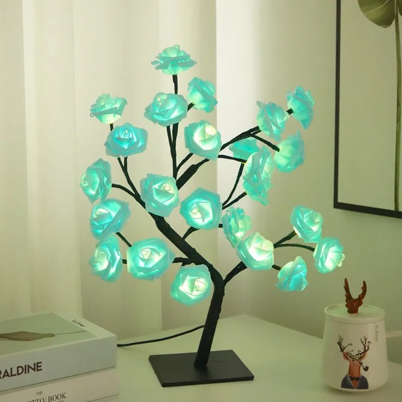 Rose Lamp - HomeFine Rose Blue